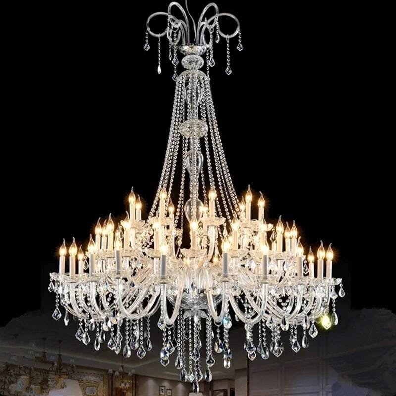 Extra Large Crystal Chandelier Lighting Foyer Lights