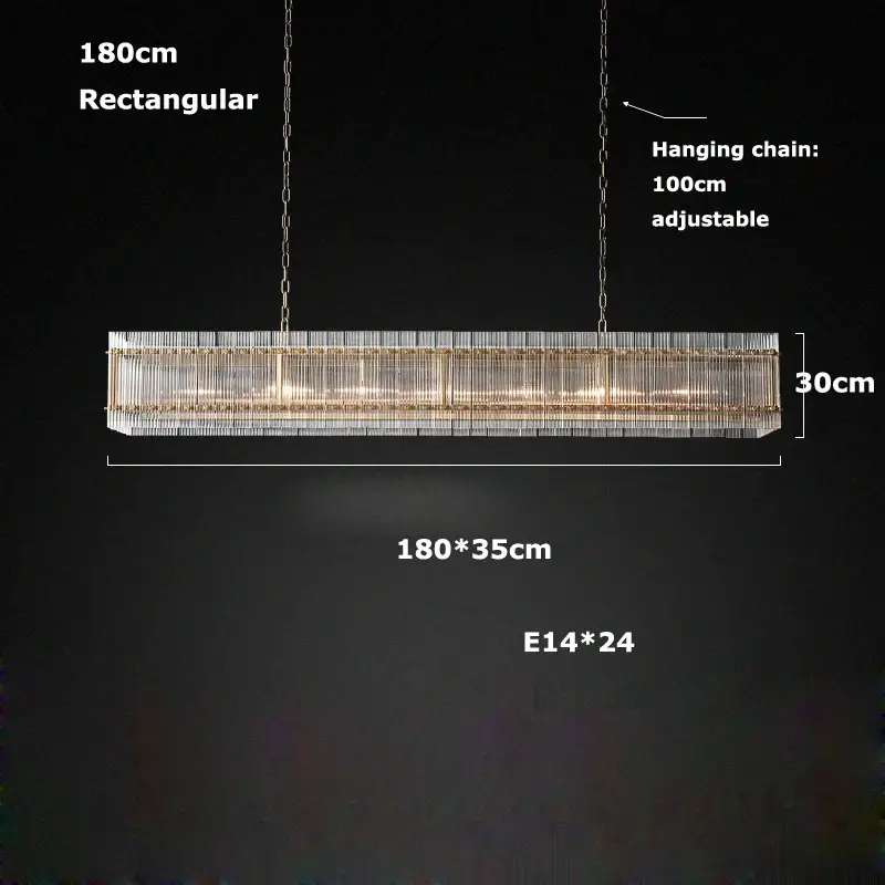 Rectangular 180cm
