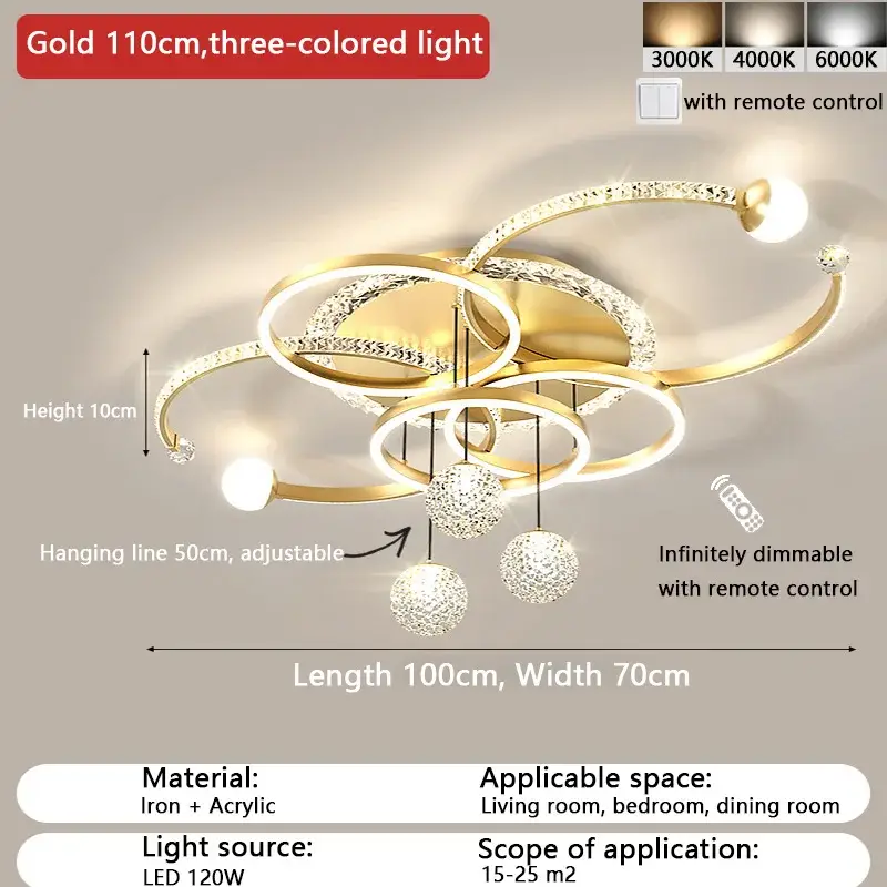 Gold 110cm(120W)