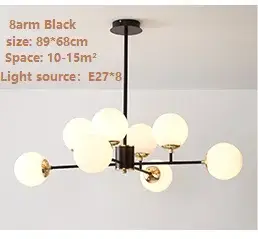 8armBlackMilky white