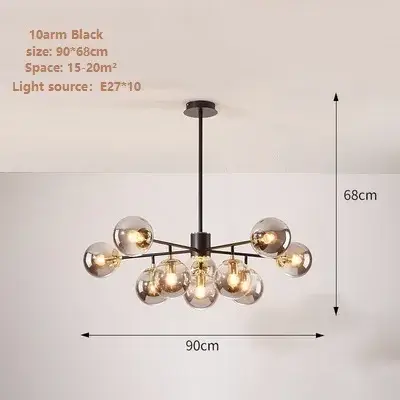 10armBlackSmoky gray