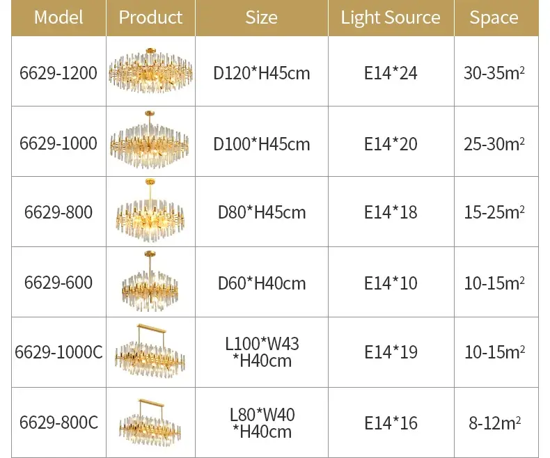 Luxury LED Crystal Chandelier