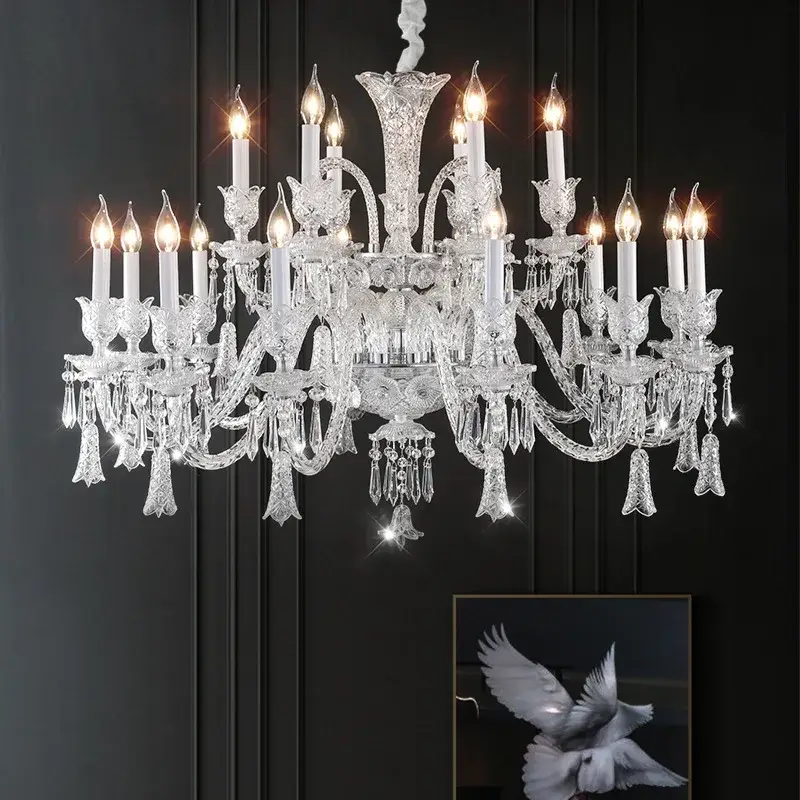 Royal Crystal Chandelier Lighting Top Grade