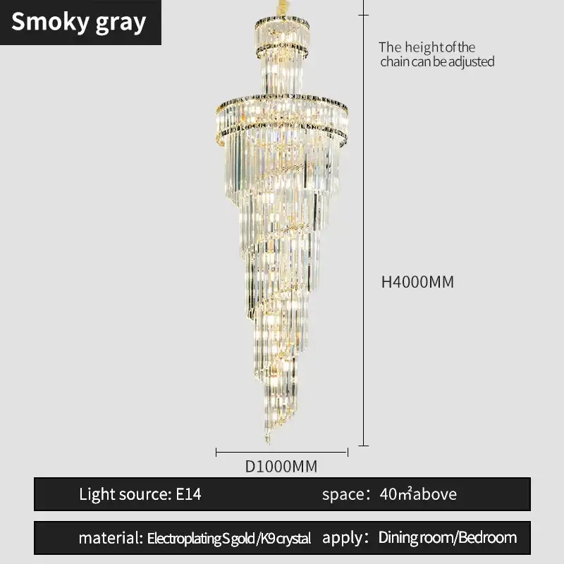 D100X400CMSmoky gray