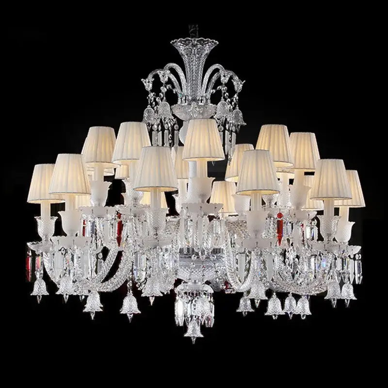 Luxury Crystal Chandelier Large Ceiling