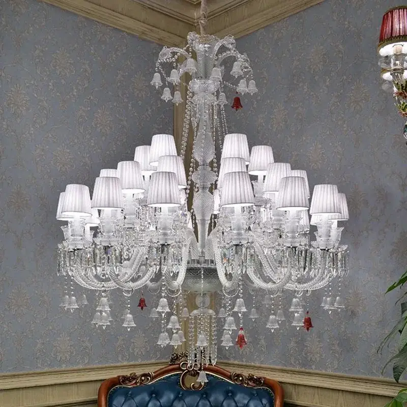 Luxury Crystal Chandelier Large Ceiling