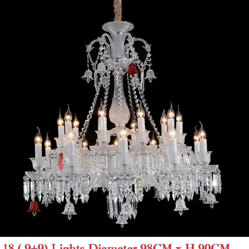 Luxury Crystal Chandelier Large Ceiling