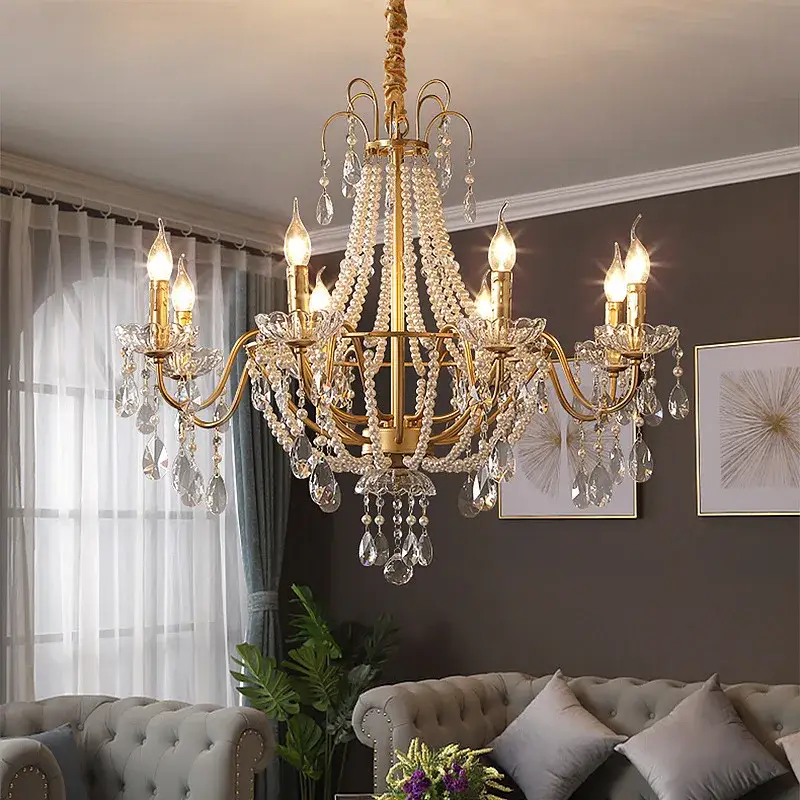 Retro Style Pearl Chandelier