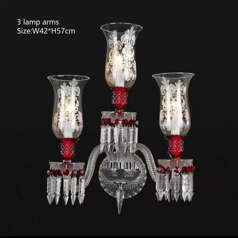 3 lamp arms