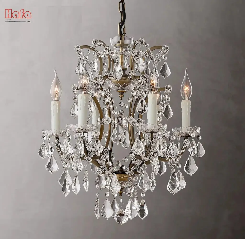 Antique Maria Theresa chinese chandelier manufacturers crystal Lighting,large black wrought iron chandeliers