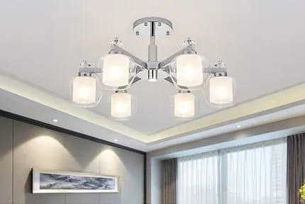 6 Lights chandelier