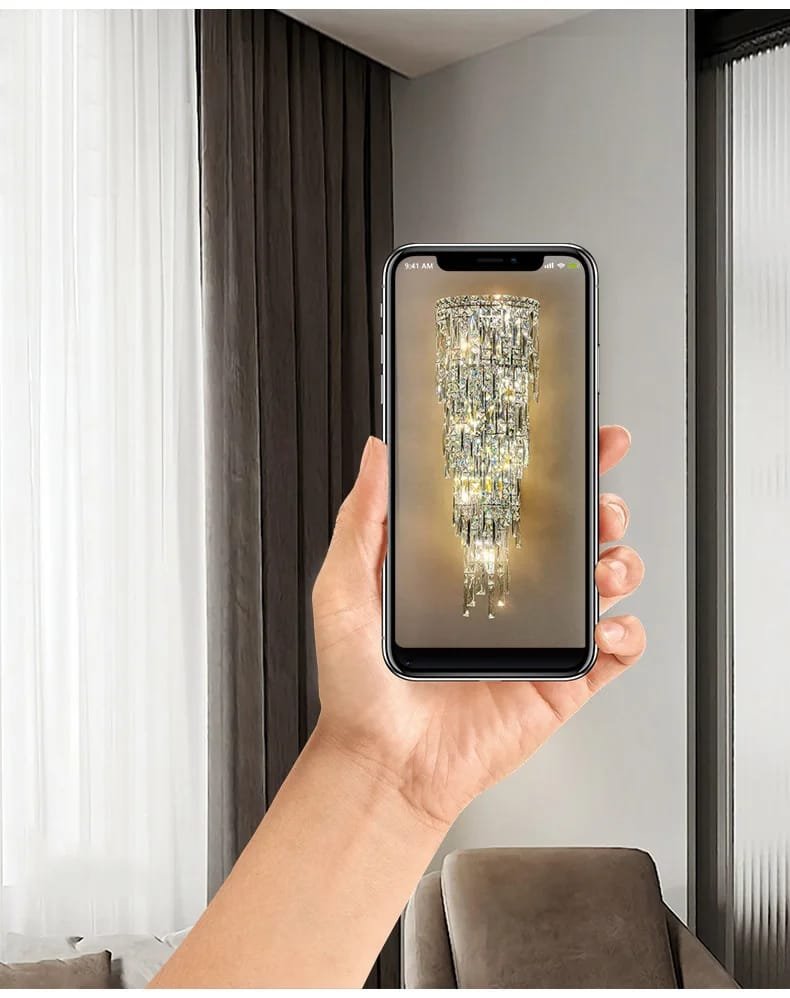 Luxury Crystal Wall Lamp