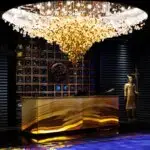 Customizable Stone Chandelier Crystal LED