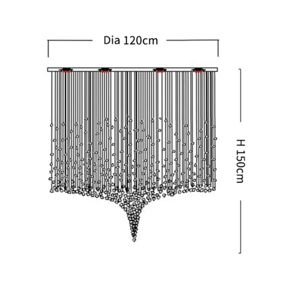 Dia120cm more stones