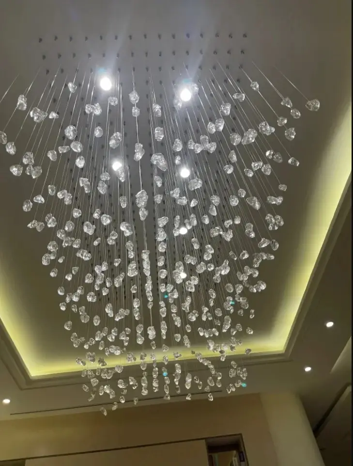 stone chandeliers