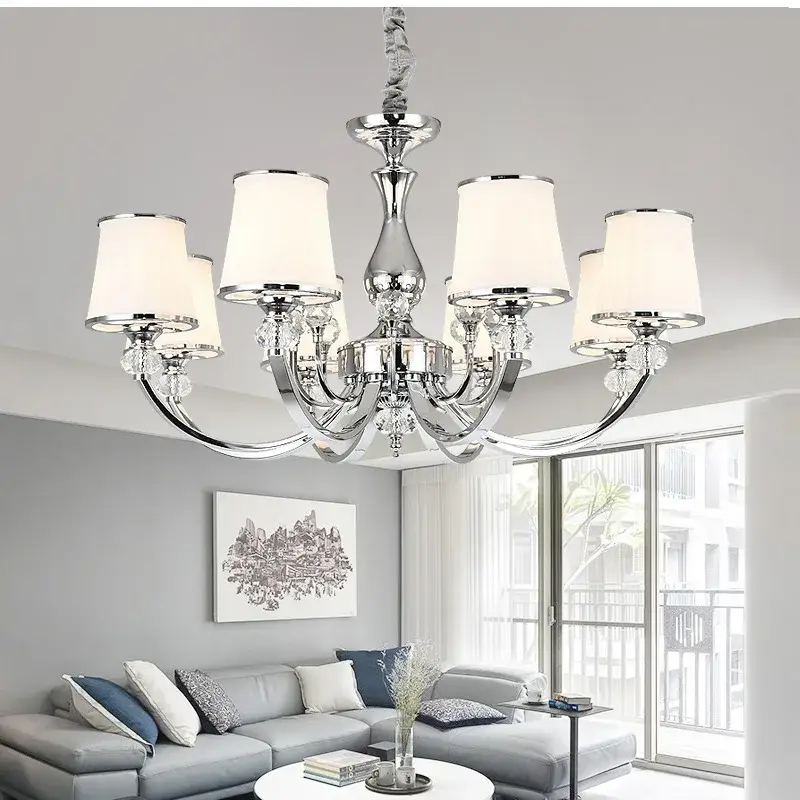 Chrome Modern Chandelier Lights