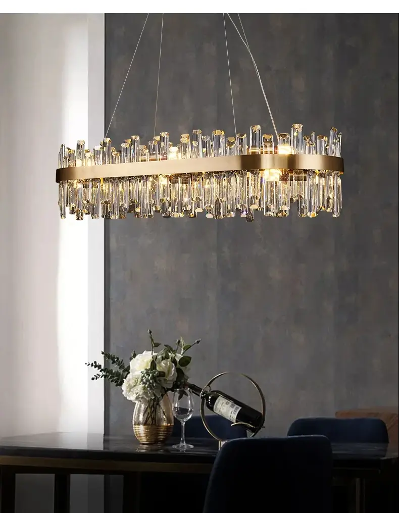 Crystal Pendant Chandelier Modern