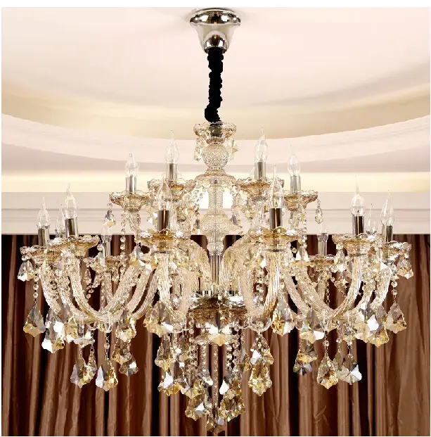 Cognac Crystal Chandelier Modern Chandelier manufacturers in china wholesale