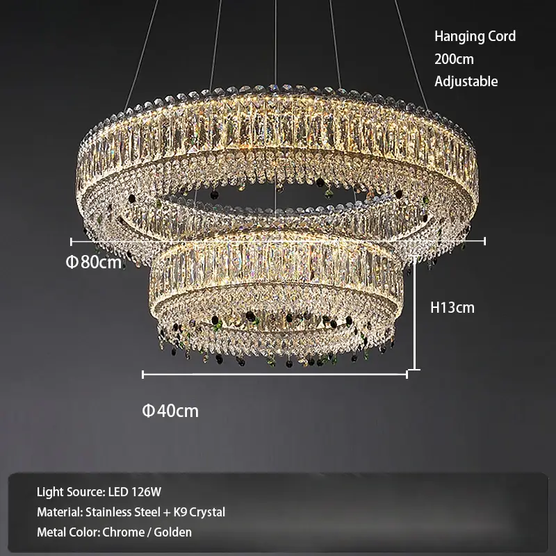 2 tier 80cm