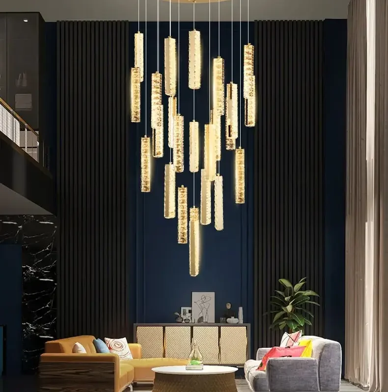 Led Pendant Staircase Chandelier