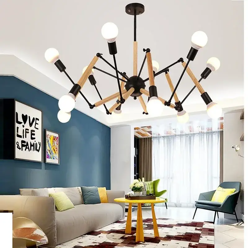 Led Chandelier Spider E27