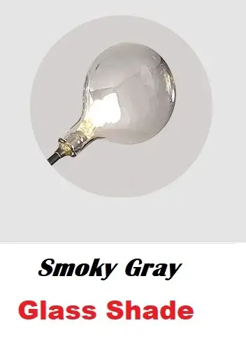 Smoky Grey Glass