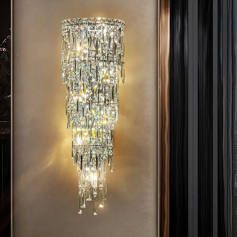 Luxury Crystal Wall Lamp