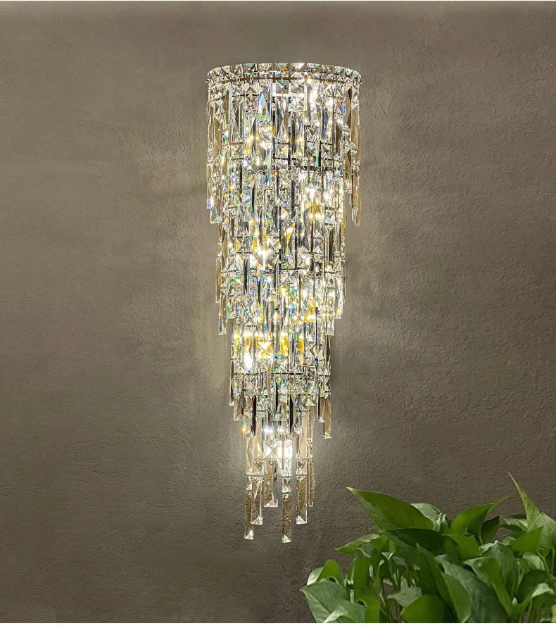 Luxury Crystal Wall Lamp