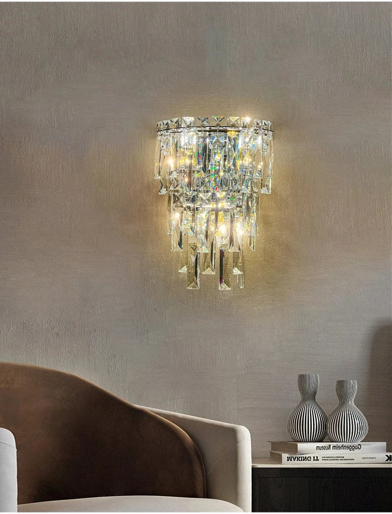 Luxury Crystal Wall Lamp