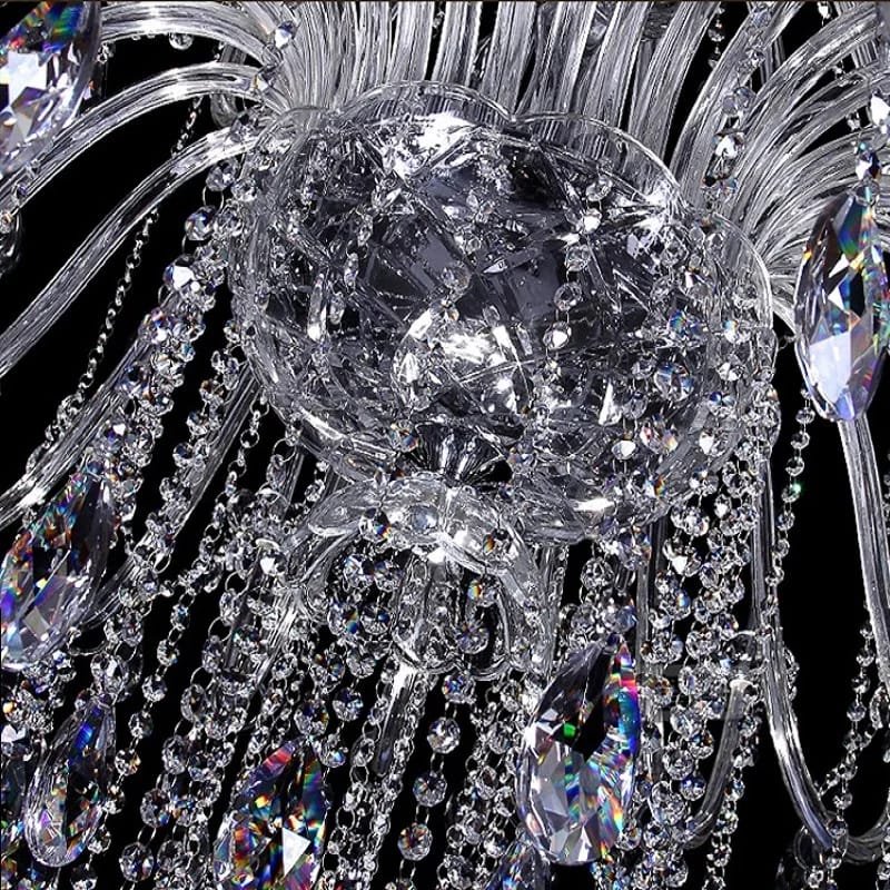 36 Lights Crystal Chandelier Lighting Diameter 120cm