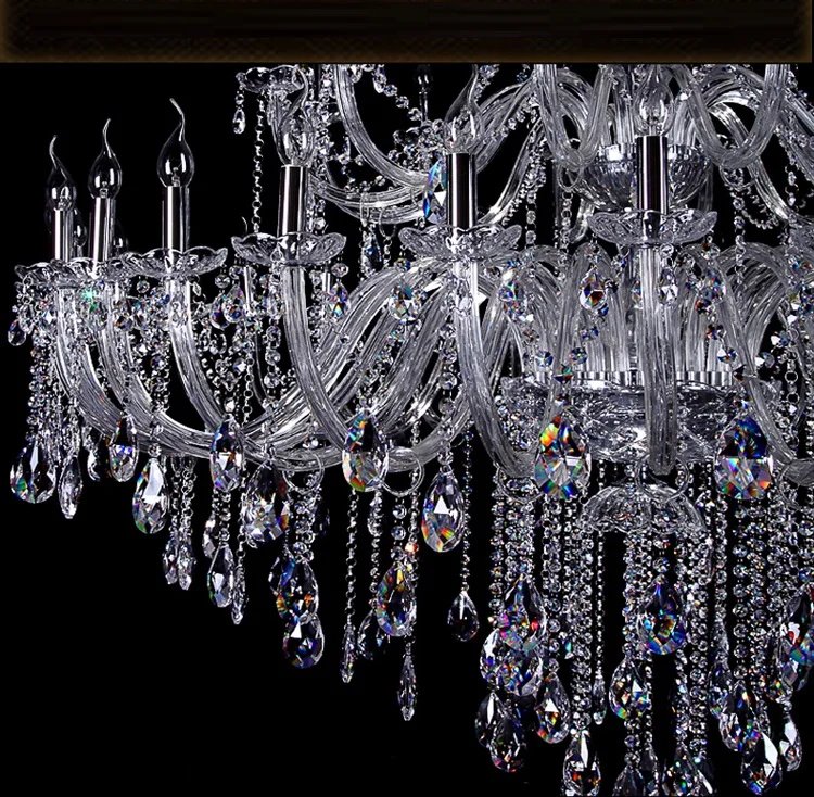 36 Lights Crystal Chandelier Lighting Diameter 120cm