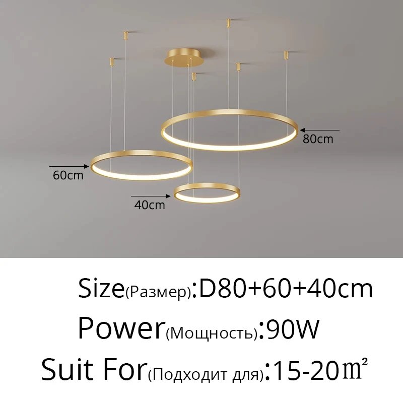 Gold 40 60 80cm