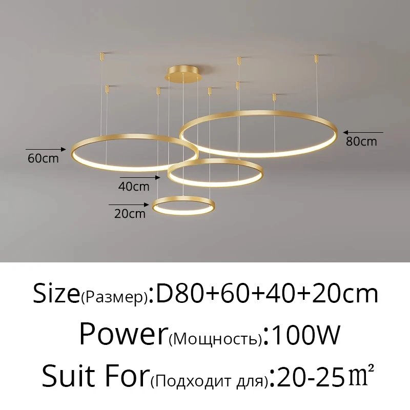 Gold 20 40 60 80cm