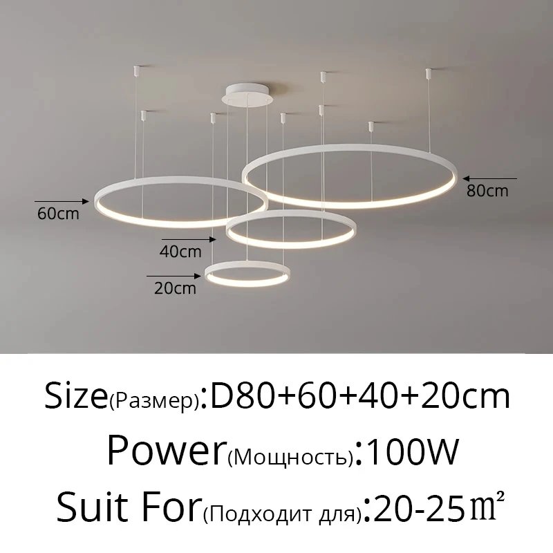 White 20 40 60 80cm