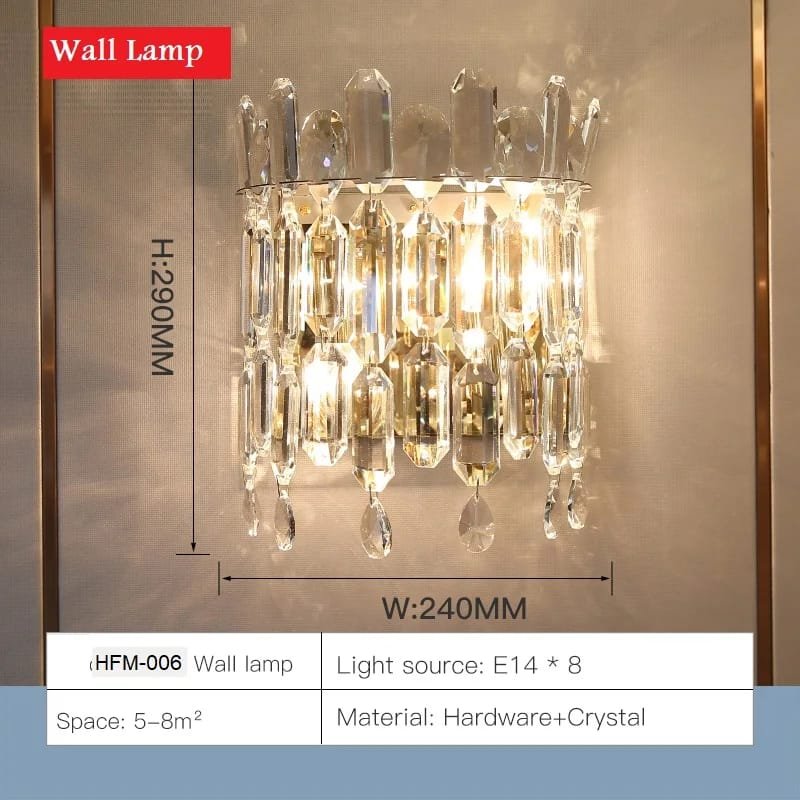 Gold Wall Lamp