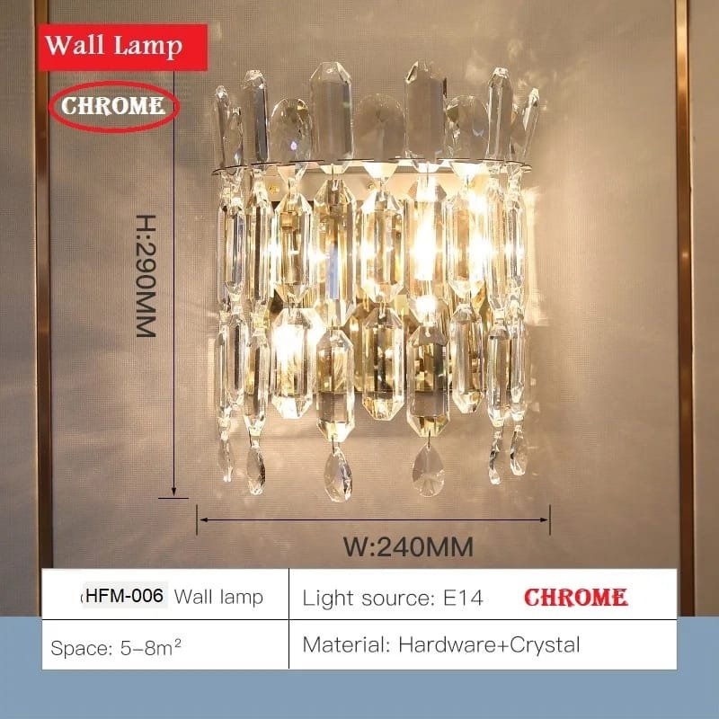 Chrome Wall Lamp