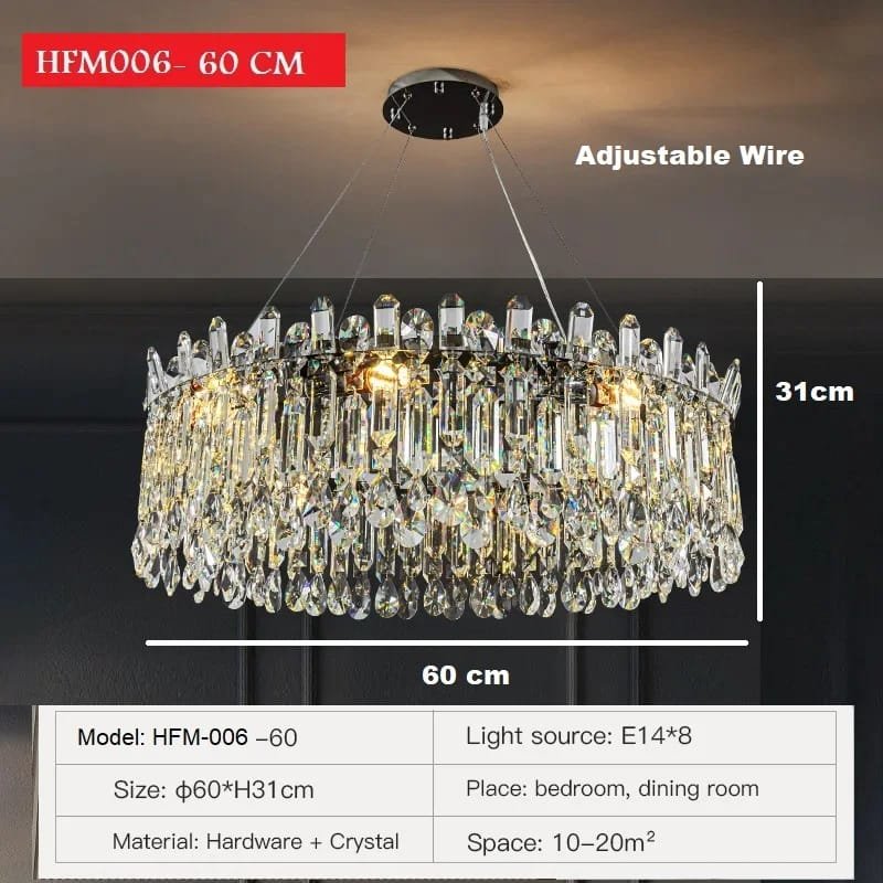 Chrome Circle 60 cm
