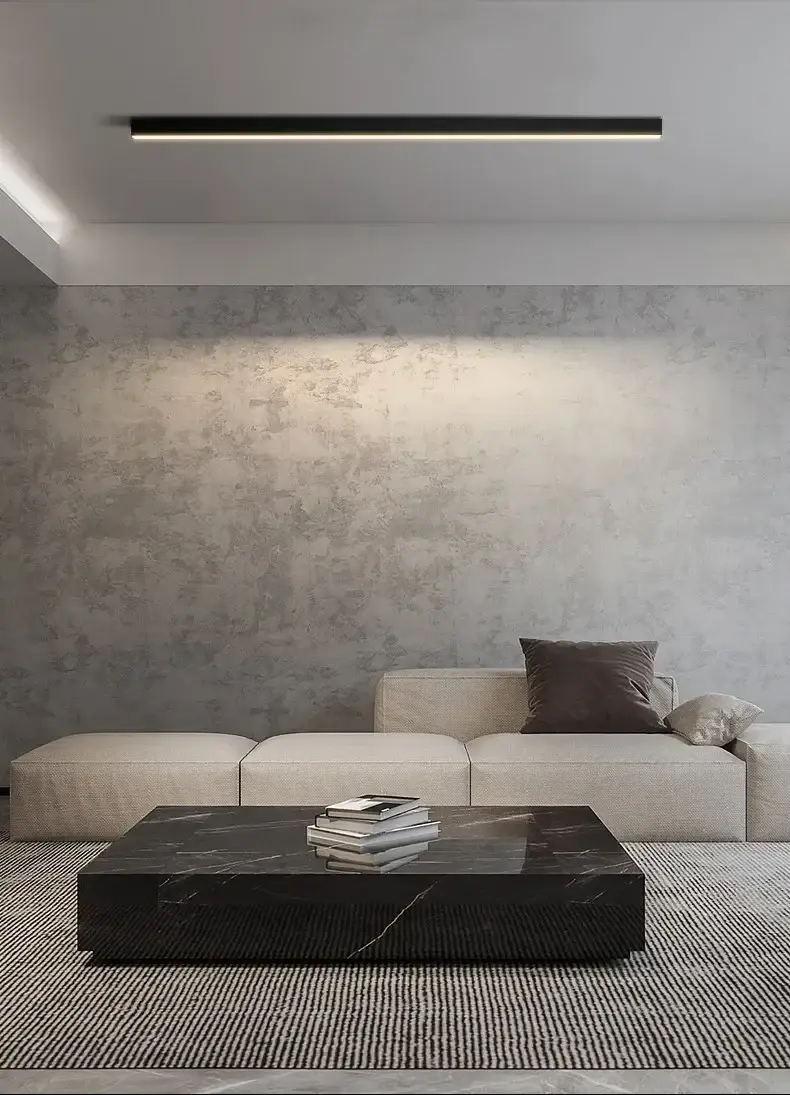 Modern Long Strip Ceiling Light Surface Mounted