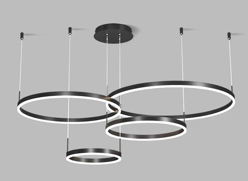 Ring LED Pendant Chandelier Lamp Hanging Indoor Lighting Ring LED Pendant Chandelier Lamp Hanging Indoor Lighting