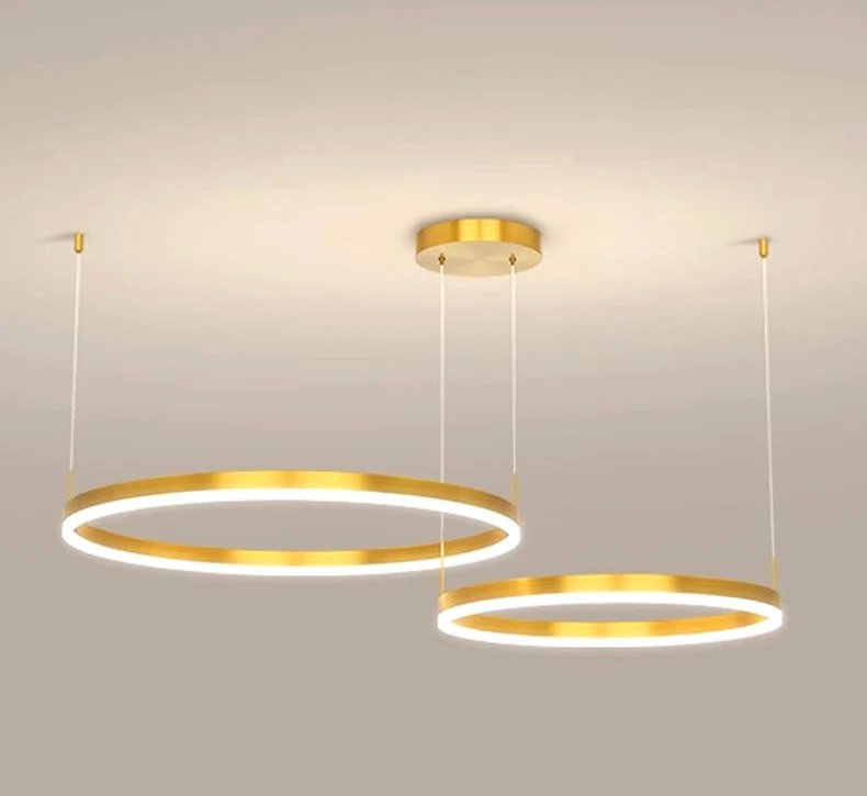 Ring LED Pendant Chandelier Lamp Hanging Indoor Lighting Hanging Indoor Lighting