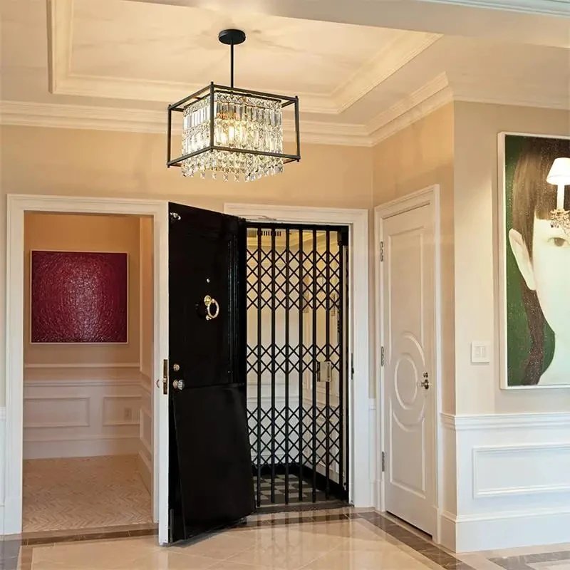Crystal Hanging Ceiling Pendant Light for Living Room Dining Bedroom