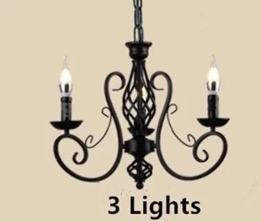 3 Lights chandelier