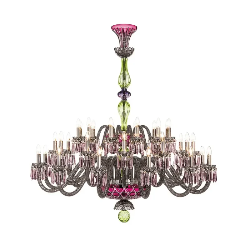 Big Crystal Chandelier Lighting 36 Lights