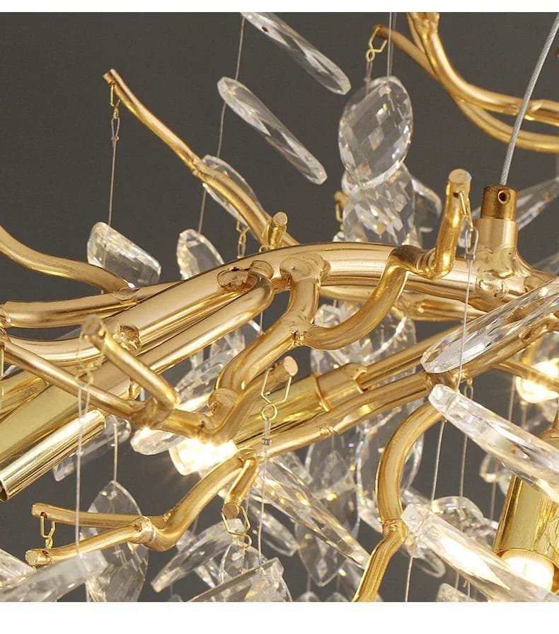 Luxury Modern Crystal Hanging Light Fixture