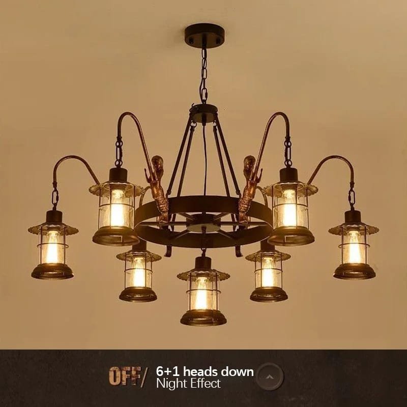 Chandelier Lamp Industrial
