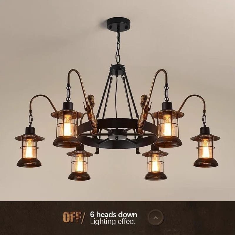 Chandelier Lamp Industrial