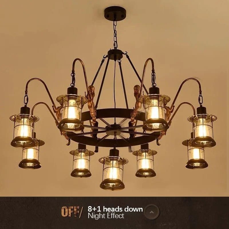  Chandelier Lamp Industrial