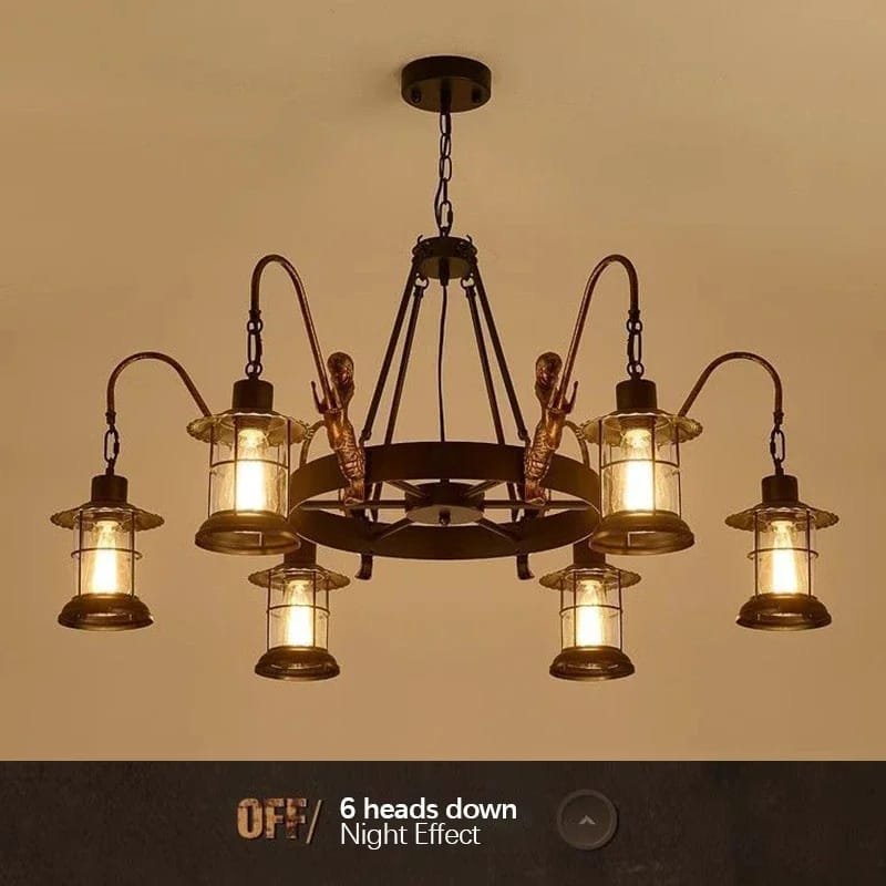  Chandelier Lamp Industrial