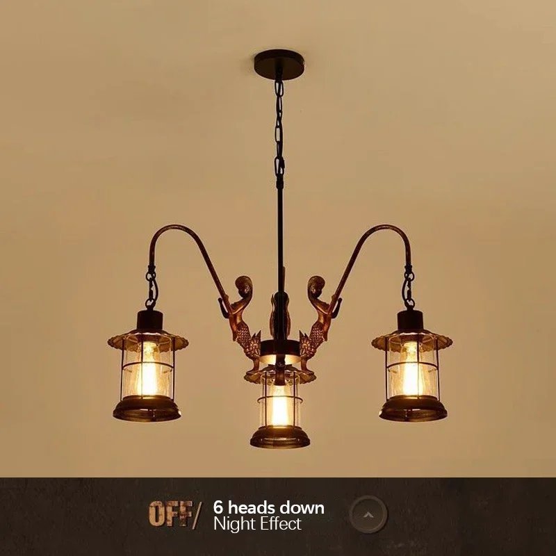  Chandelier Lamp Industrial