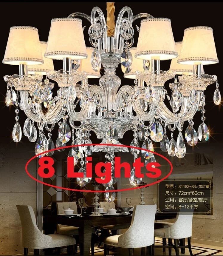 8 Lights chandelier